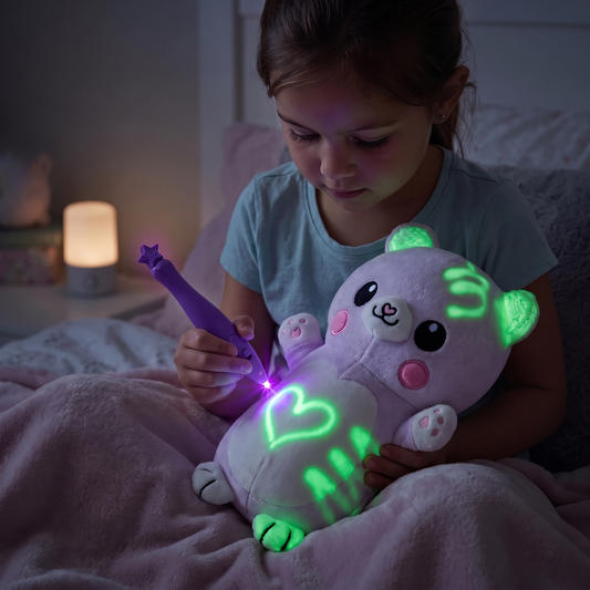 Magic Glow Drawing Plush Toy