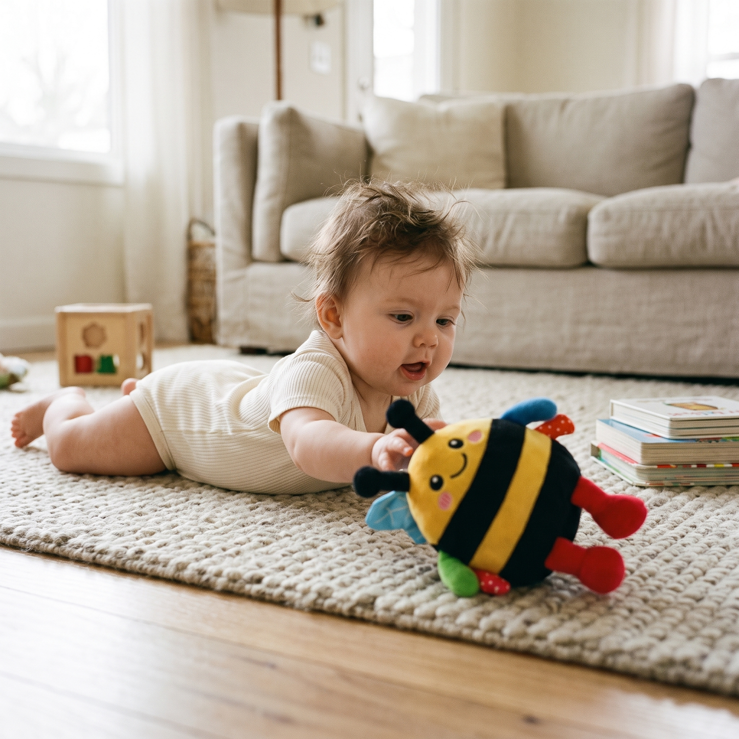 Musical Dancing Crawling Bee Toy