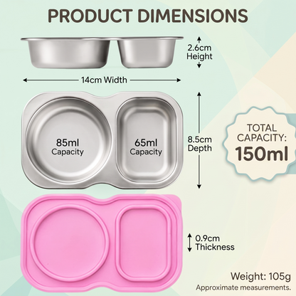 Stainless Steel Food Storage Container Set