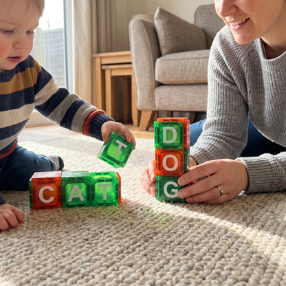 Magnetic Alphabet Learning Tiles