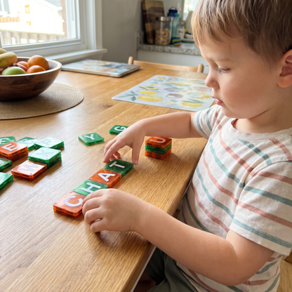 Magnetic Alphabet Learning Tiles