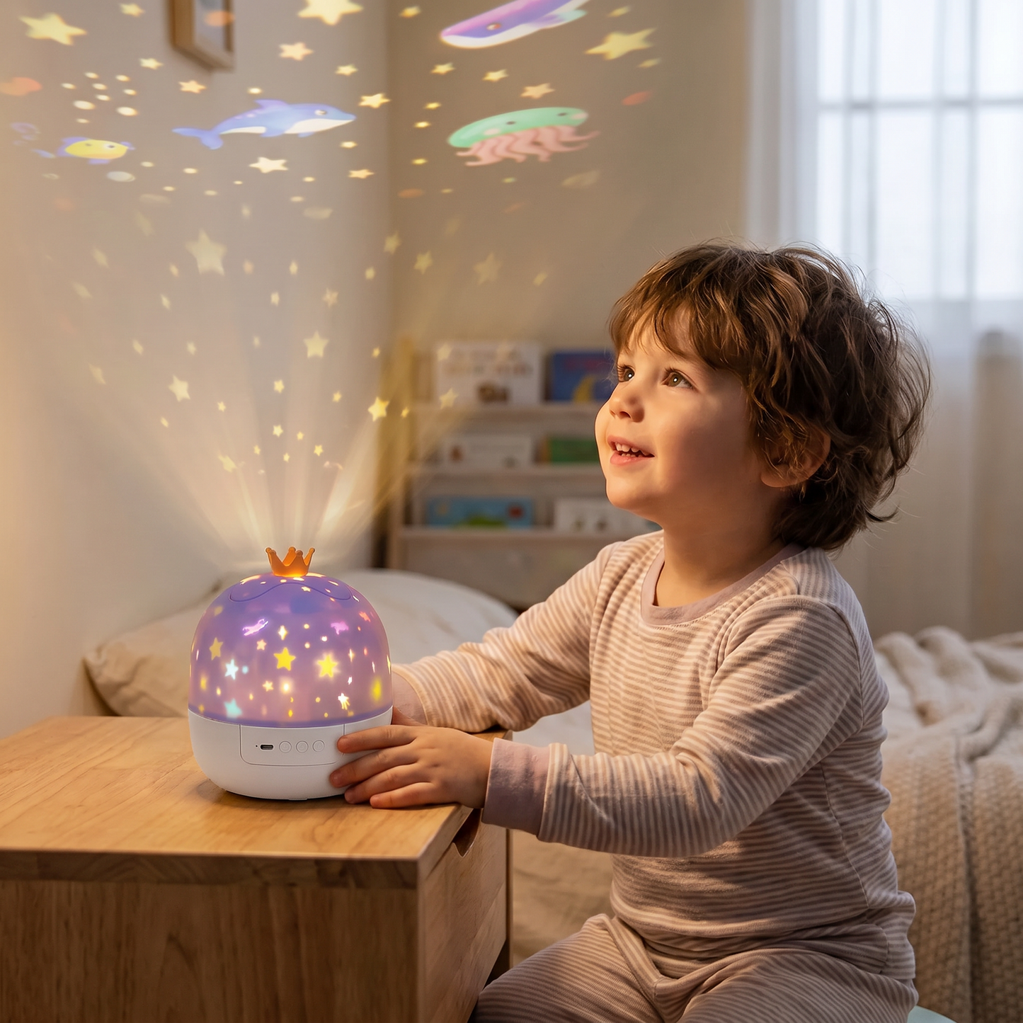2 in 1 Baby Night Light and Projector