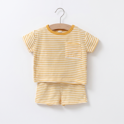 Striped Outfit Set for Babies and Toddlers