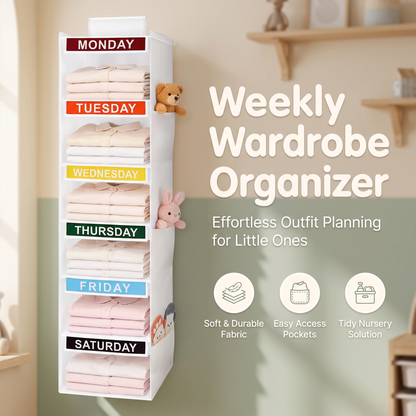 Weekly Outfit Organiser for Kids