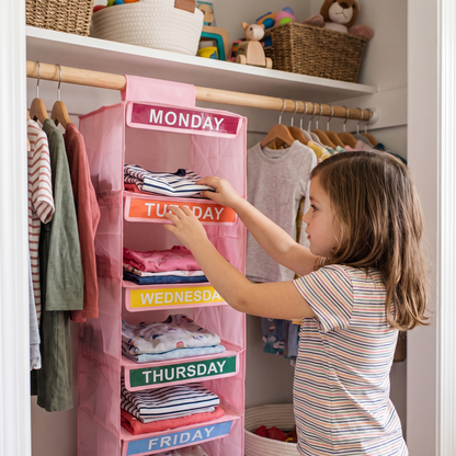 Weekly Outfit Organiser for Kids