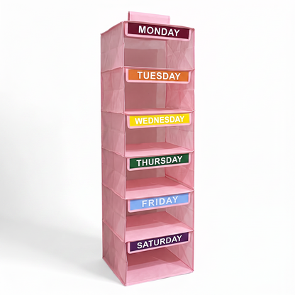 Weekly Outfit Organiser for Kids
