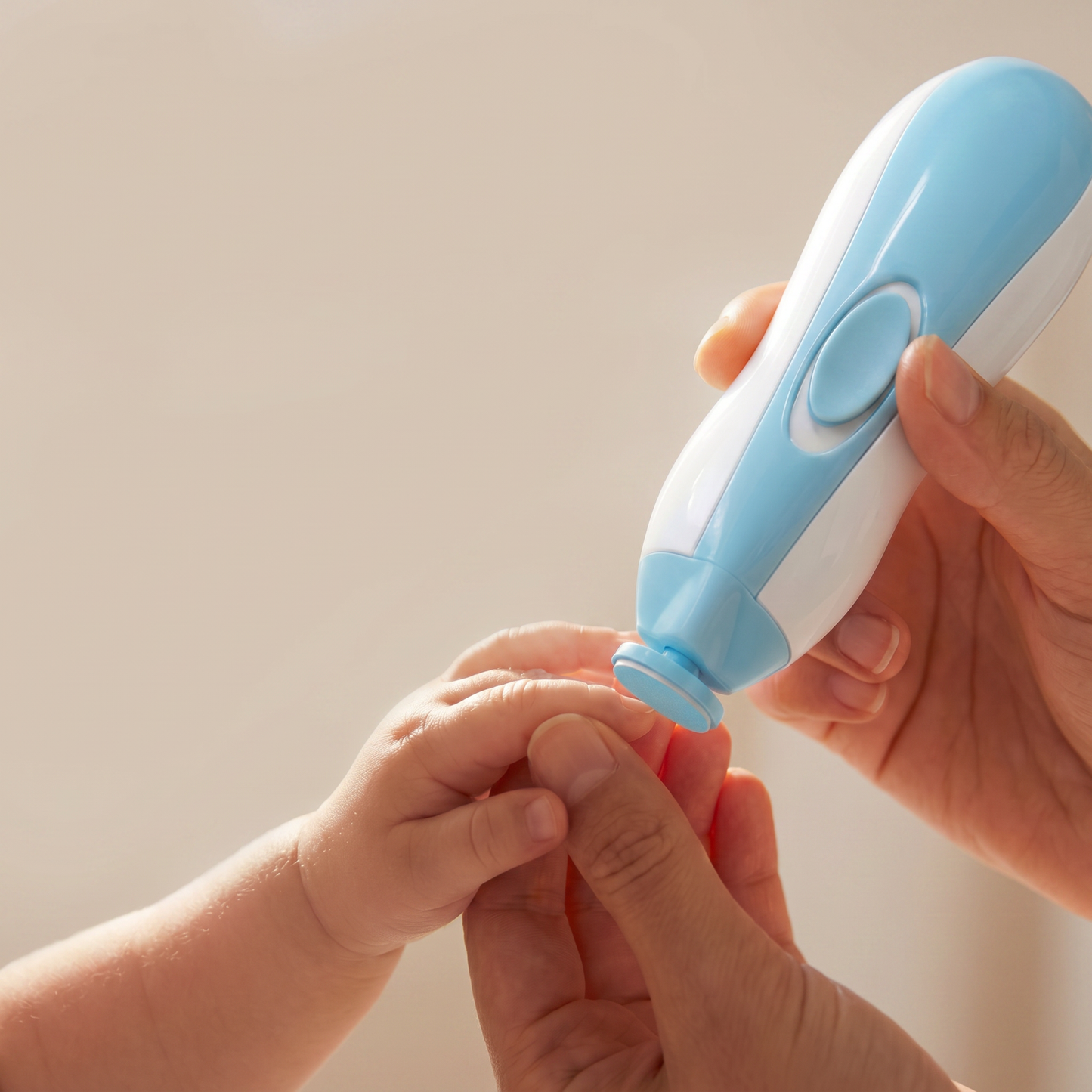 Electric Baby Nail Trimmer Kit with LED Light