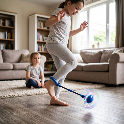 Light Up Ankle Skip Ball with Counter