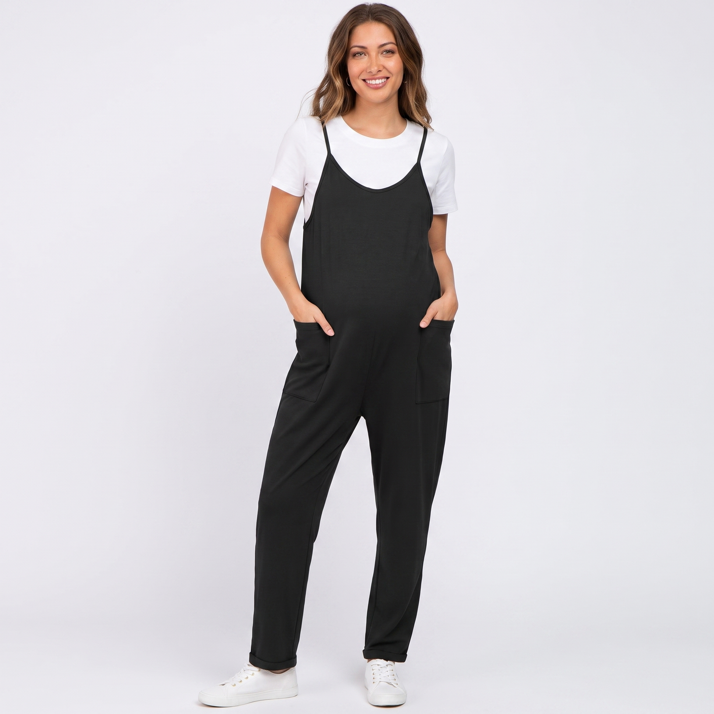 Comfy Oversized Maternity Jumpsuit