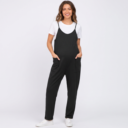 Comfy Oversized Maternity Jumpsuit
