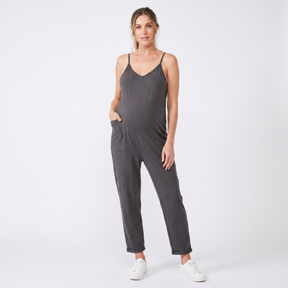 Comfy Oversized Maternity Jumpsuit