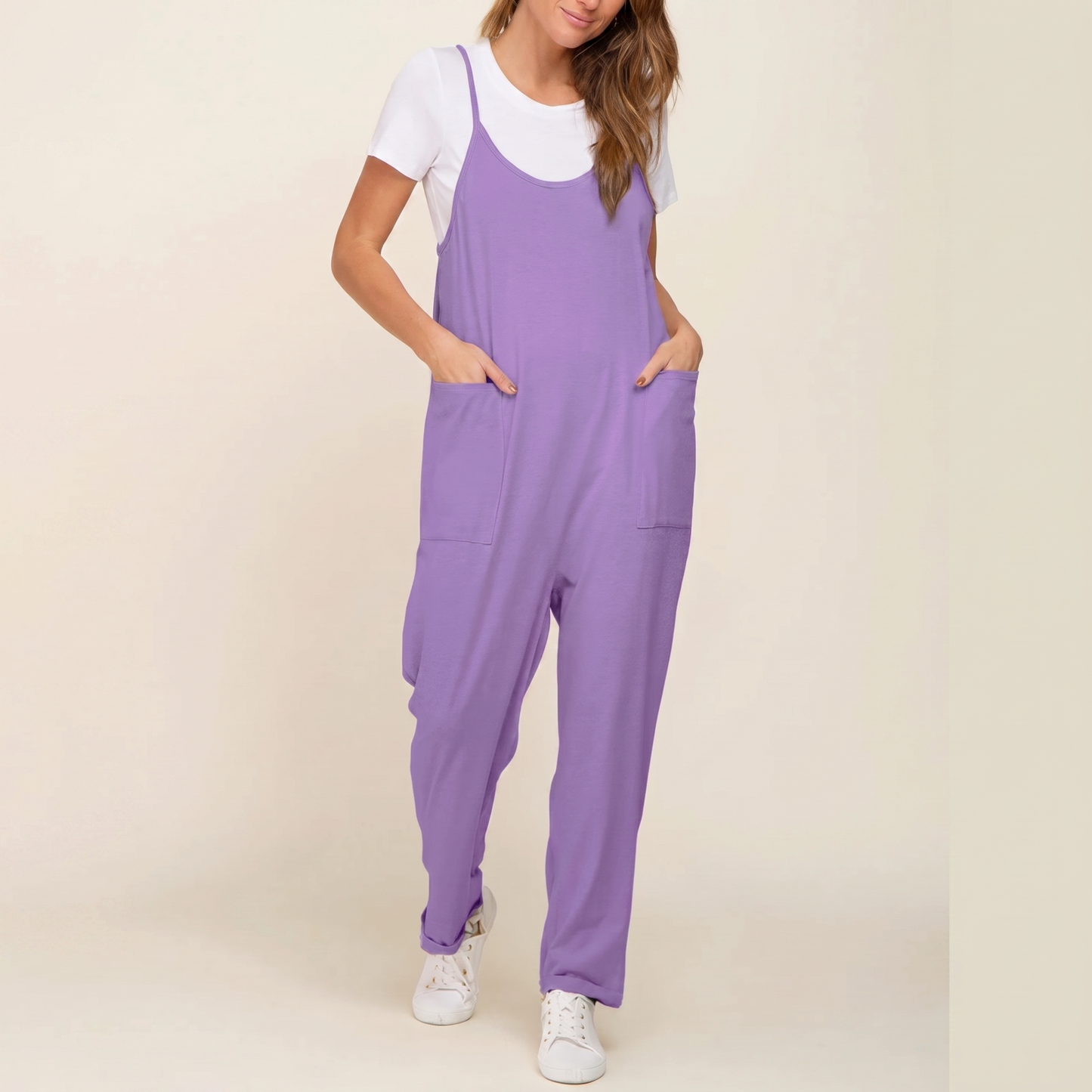 Comfy Oversized Maternity Jumpsuit