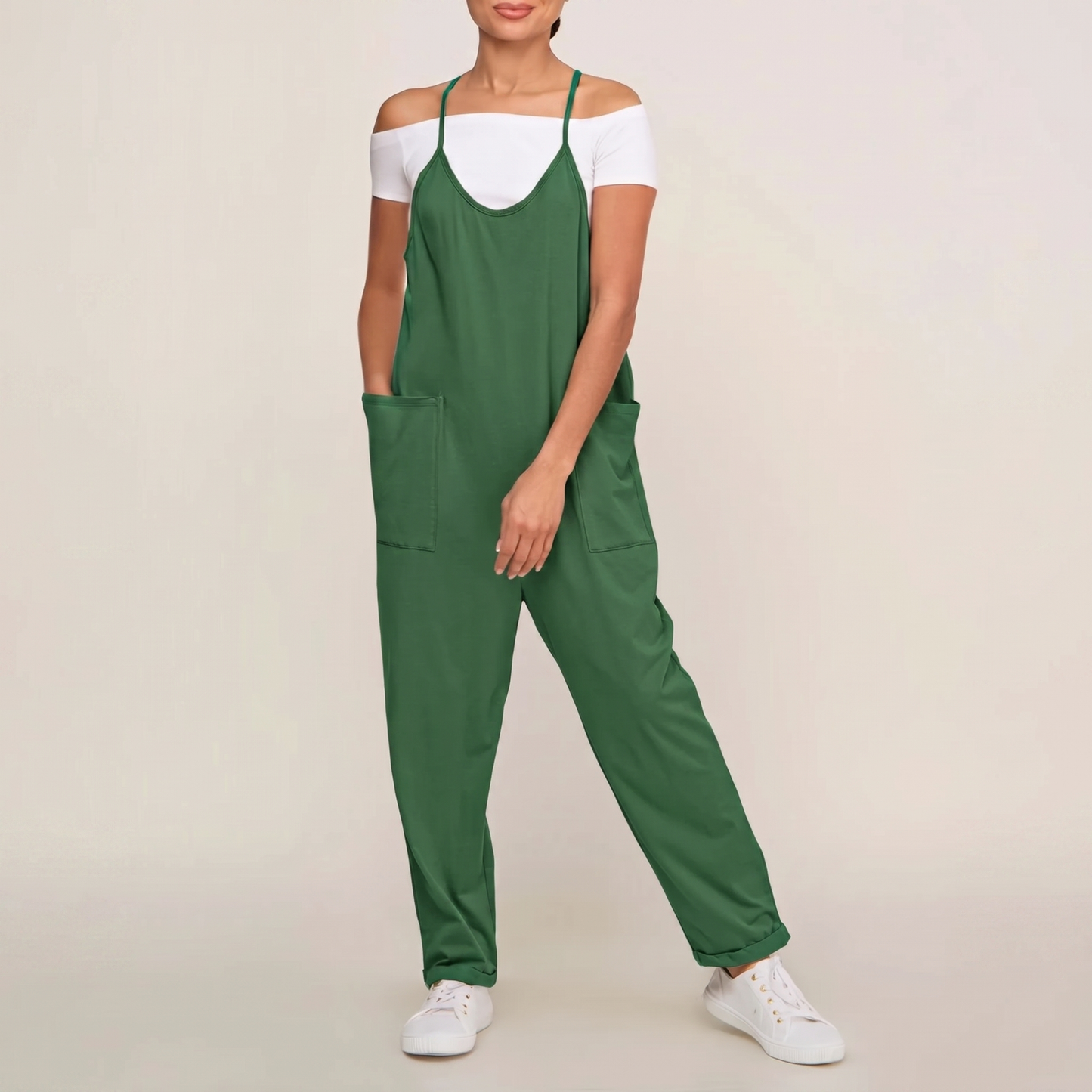 Comfy Oversized Maternity Jumpsuit