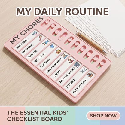Kids Daily Routine & Chore Chart