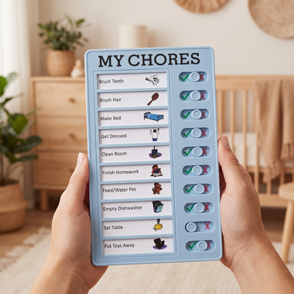 Kids Daily Routine & Chore Chart