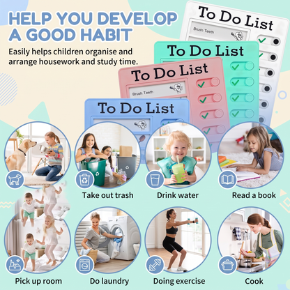 Kids Daily Routine & Chore Chart