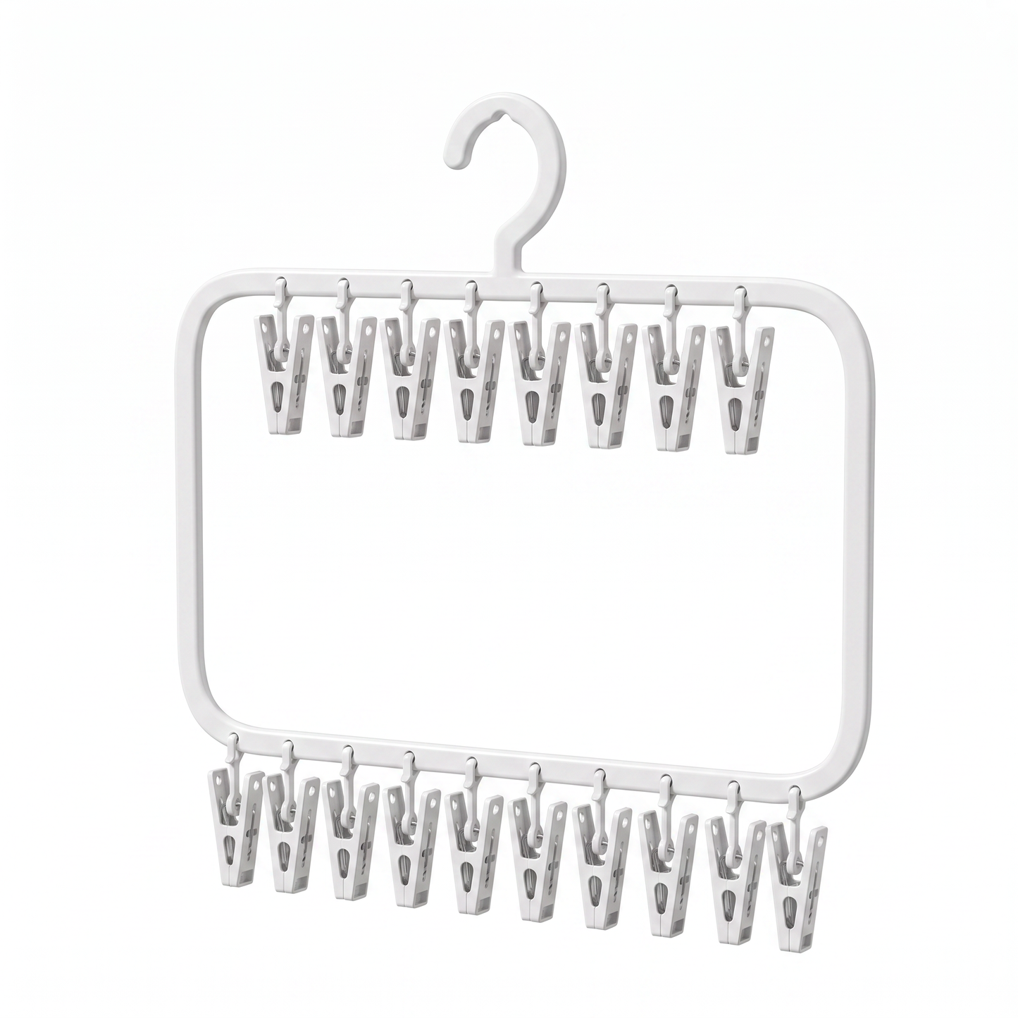 Baby Wardrobe Hanging Organiser with Clips