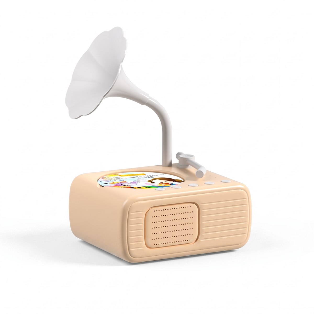 Kids Storytelling Gramophone with 96 Audio Cards