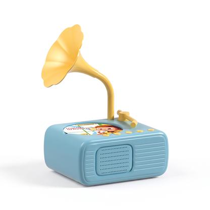 Kids Storytelling Gramophone with 96 Audio Cards