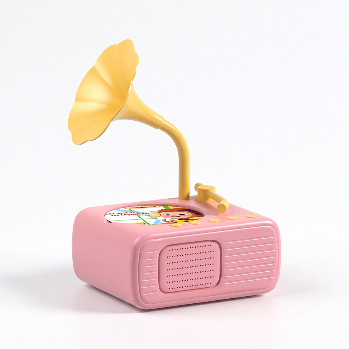 Kids Storytelling Gramophone with 96 Audio Cards