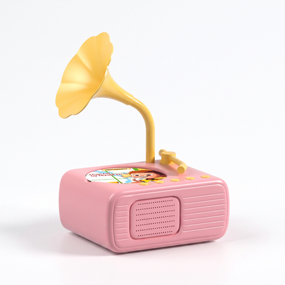 Kids Storytelling Gramophone with 96 Audio Cards
