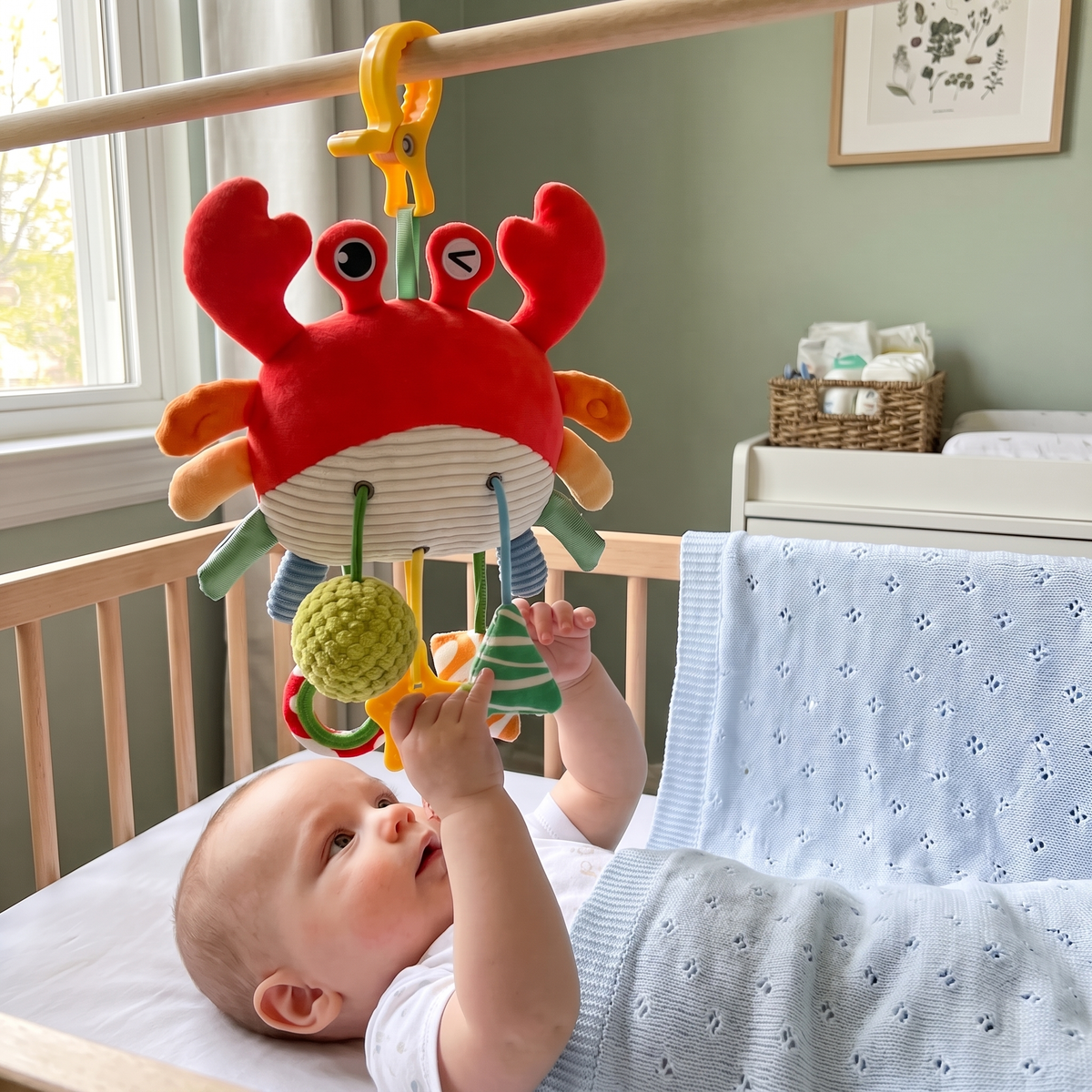 Baby Pram Spiral Activity Toy