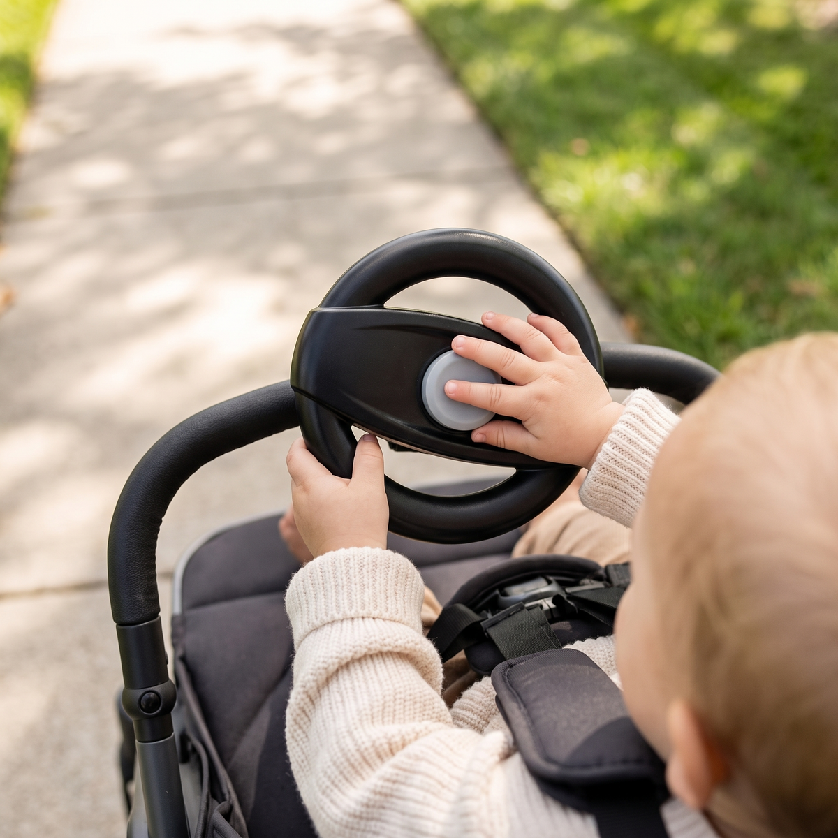 Toddler Pram Steering Wheel Toy
