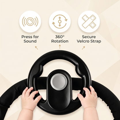 Toddler Pram Steering Wheel Toy