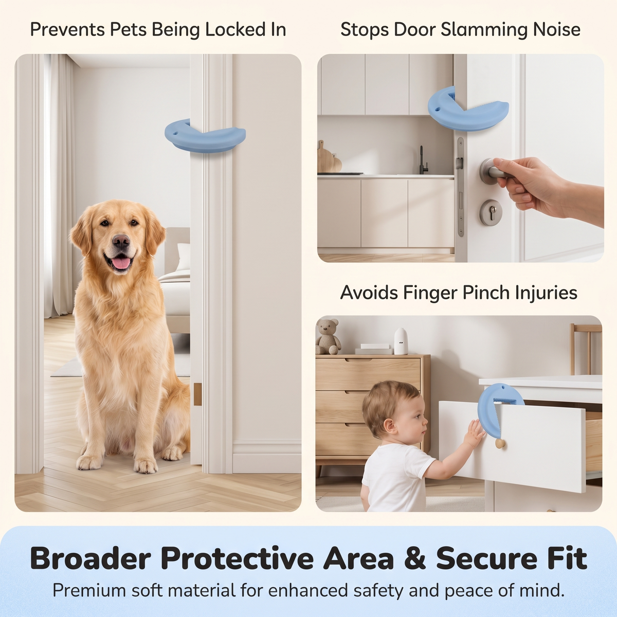 Baby Door Finger Guards – 4 Pack