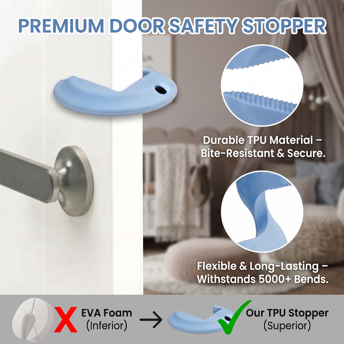 Baby Door Finger Guards – 4 Pack