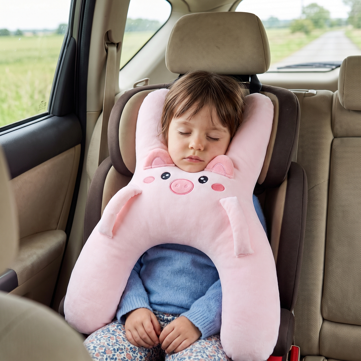 Kids Car Travel Sleep Pillow