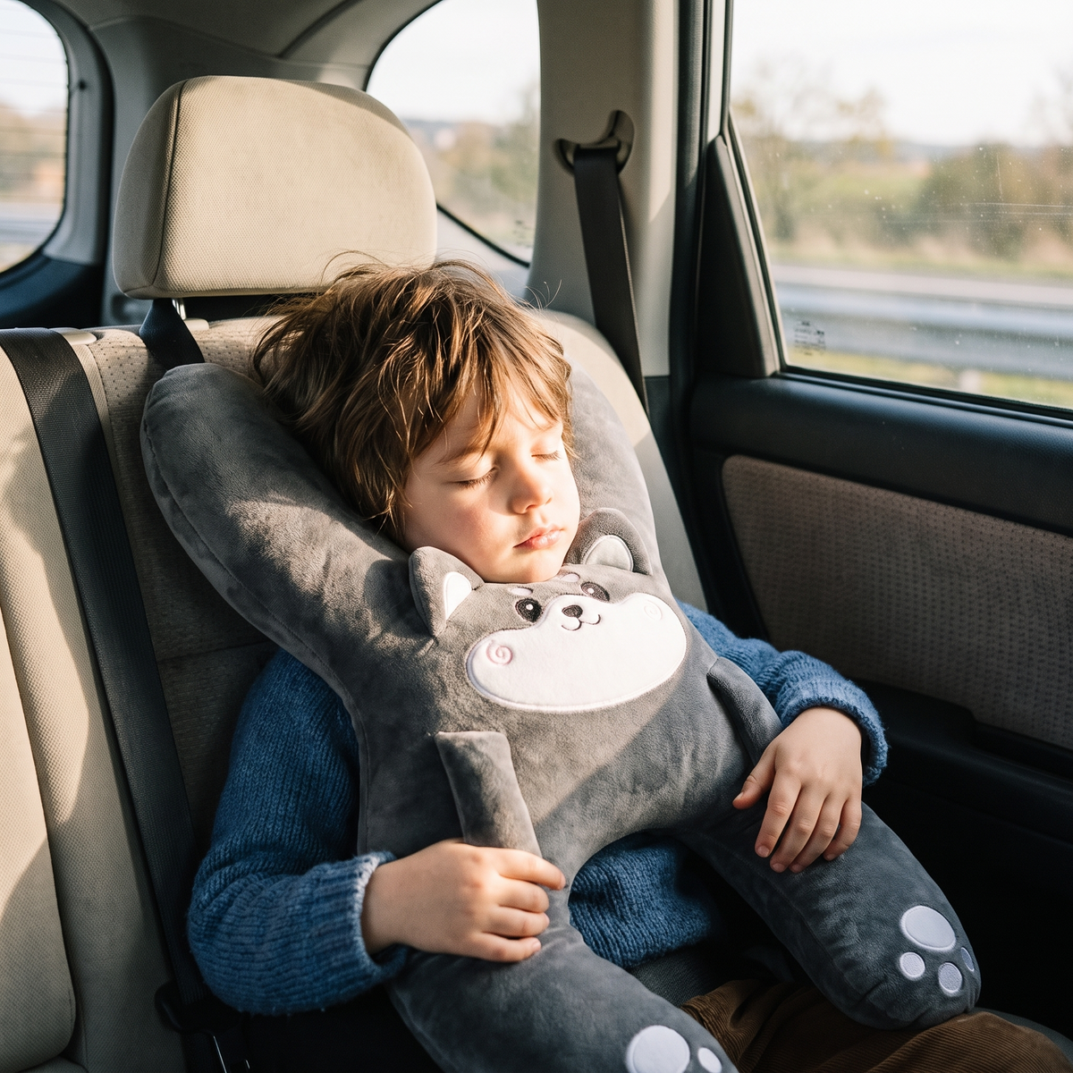 Kids Car Travel Sleep Pillow