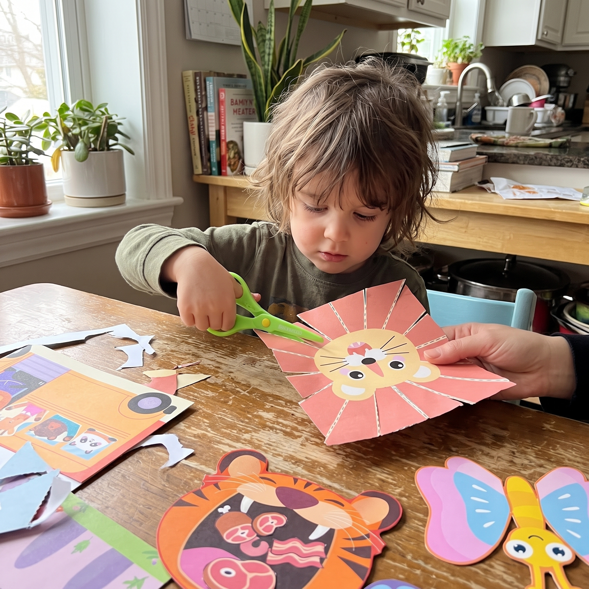 Kids Scissor Skills Practice Book Set