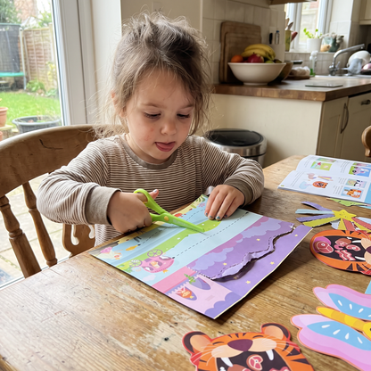 Kids Scissor Skills Practice Book Set