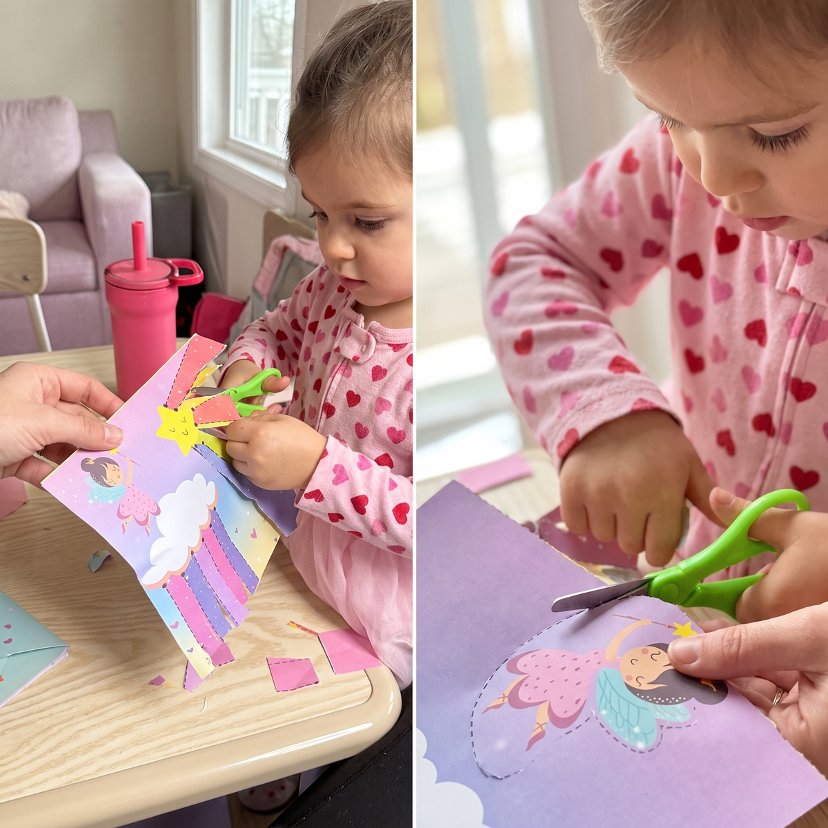 Kids Scissor Skills Practice Book Set