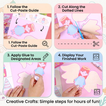 Kids Scissor Skills Practice Book Set