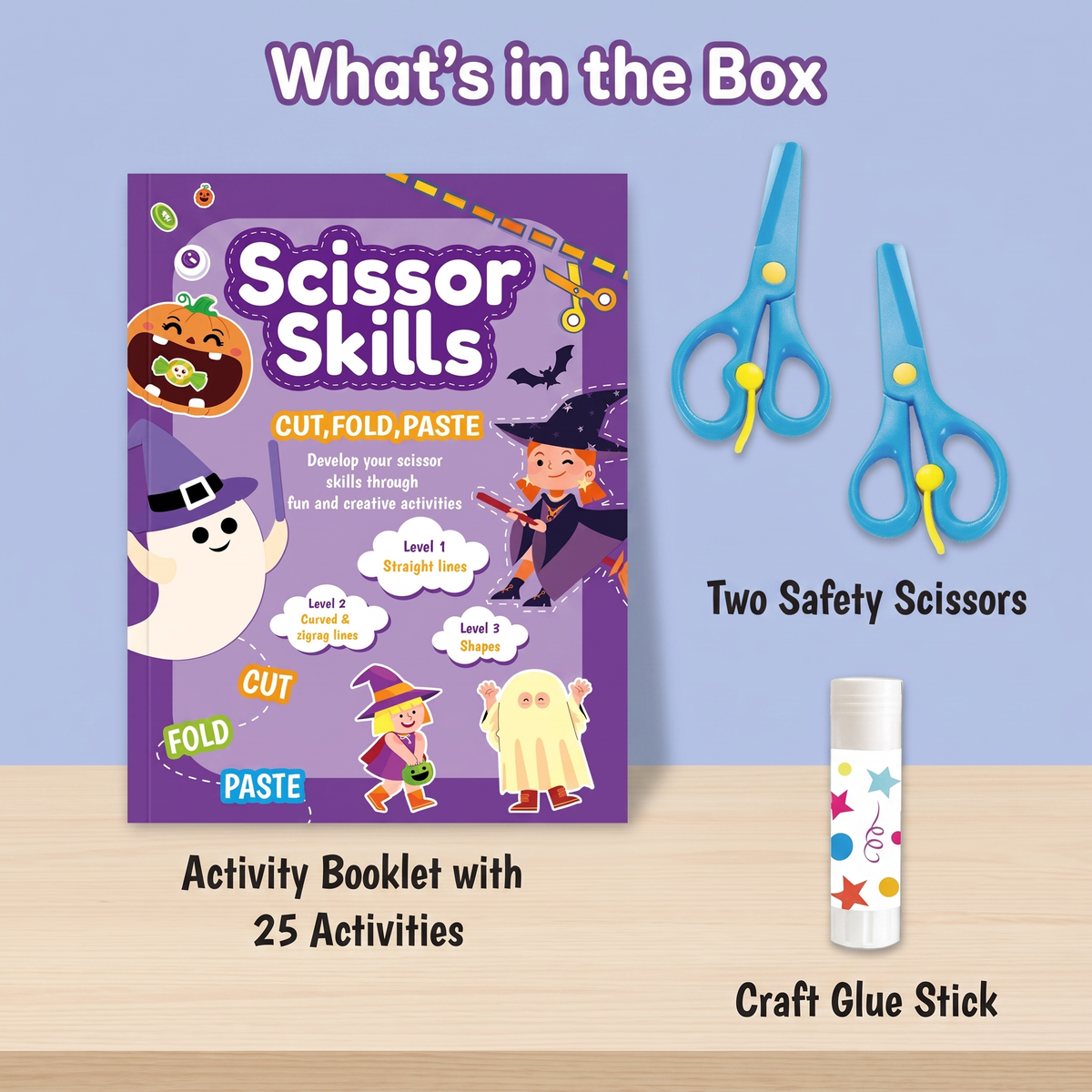 Kids Scissor Skills Practice Book Set