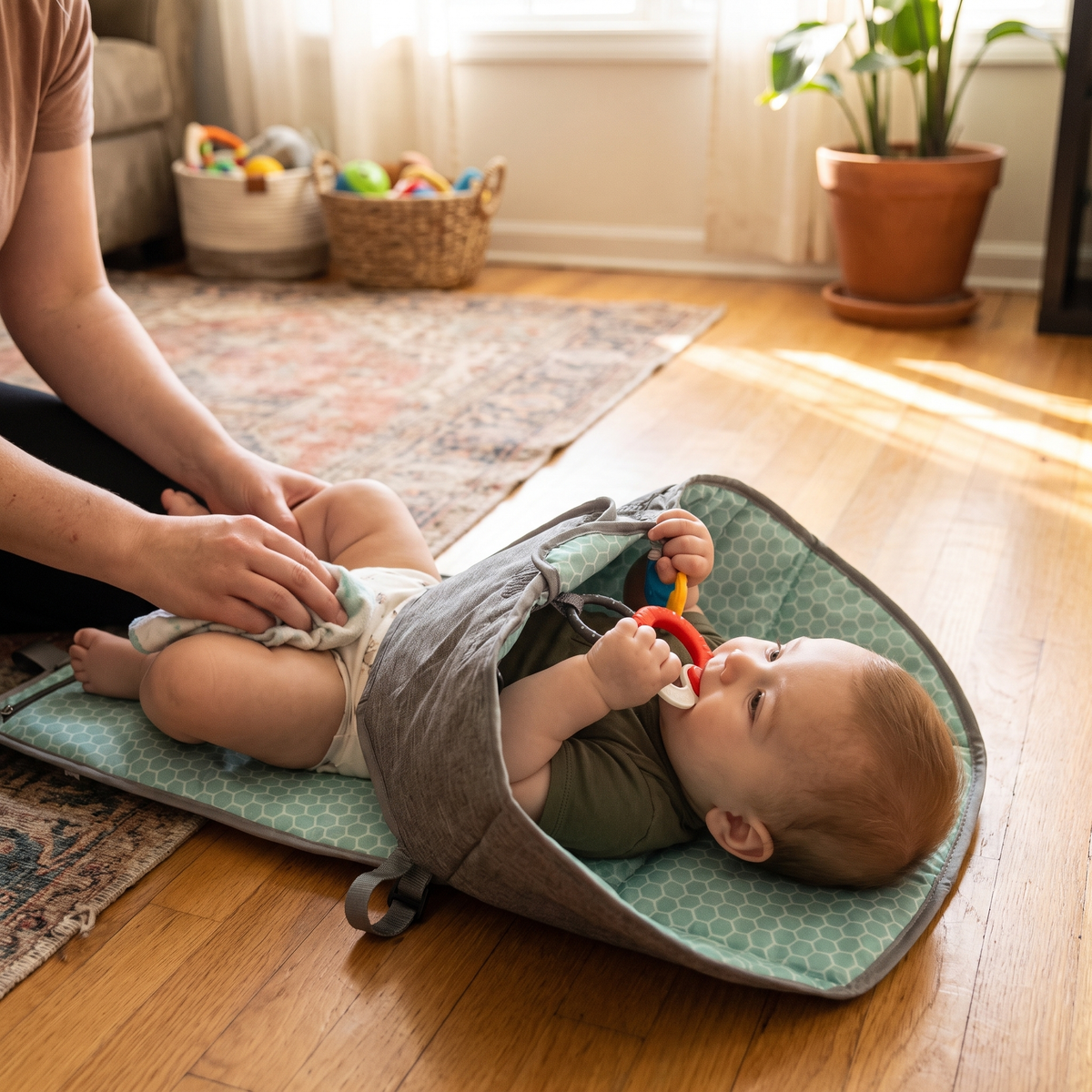 Interactive Baby Changing Mat
