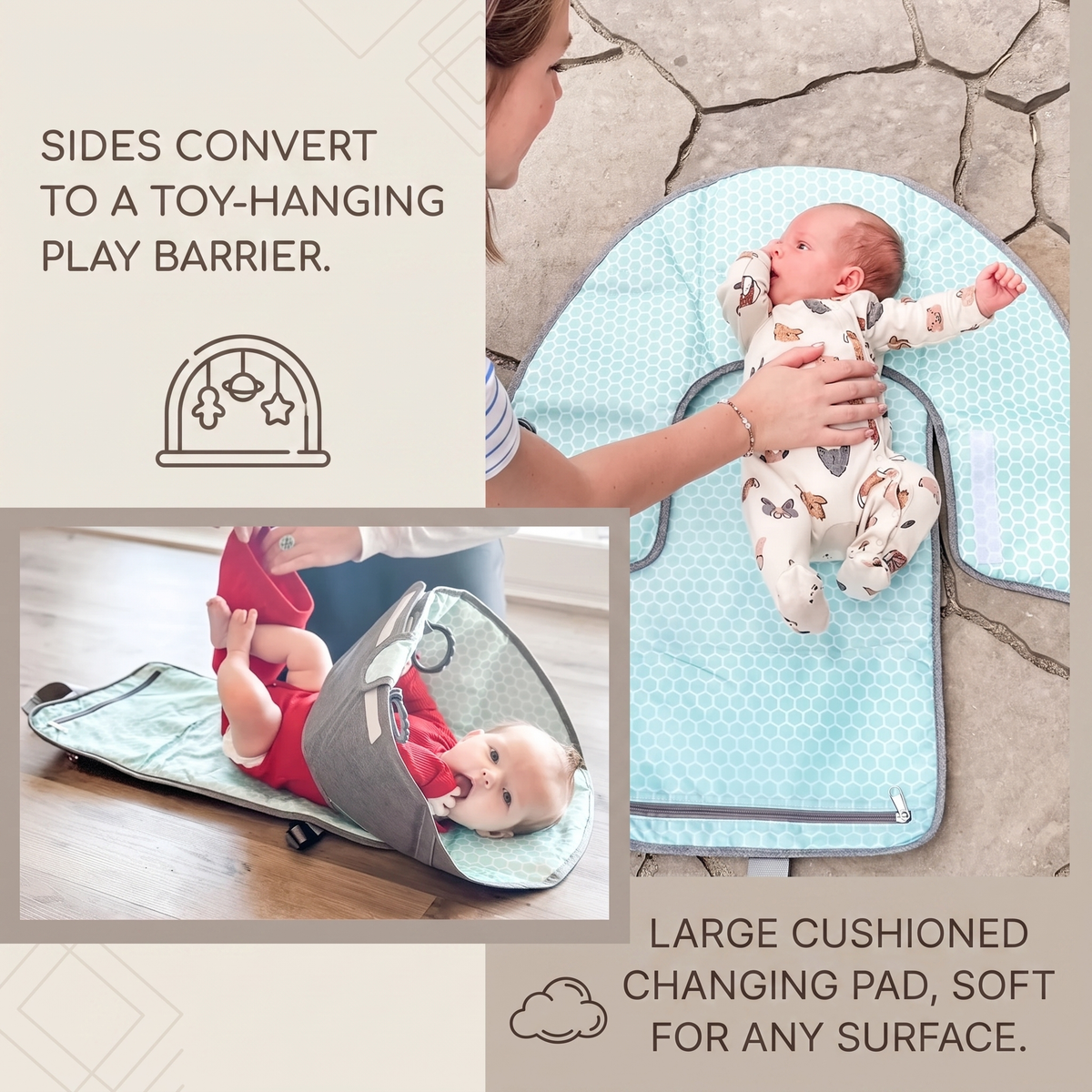 Interactive Baby Changing Mat