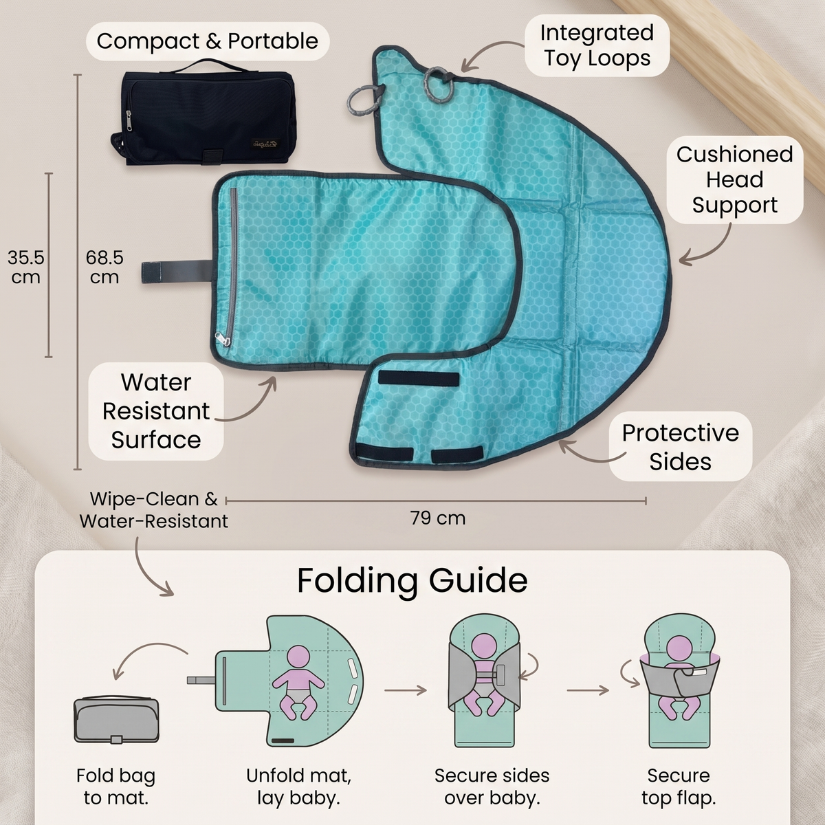 Interactive Baby Changing Mat