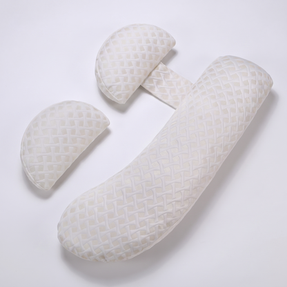 Adjustable Pregnancy Support Pillow for Bump & Back
