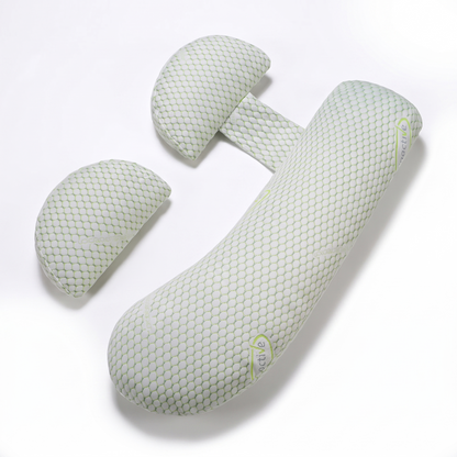 Adjustable Pregnancy Support Pillow for Bump & Back