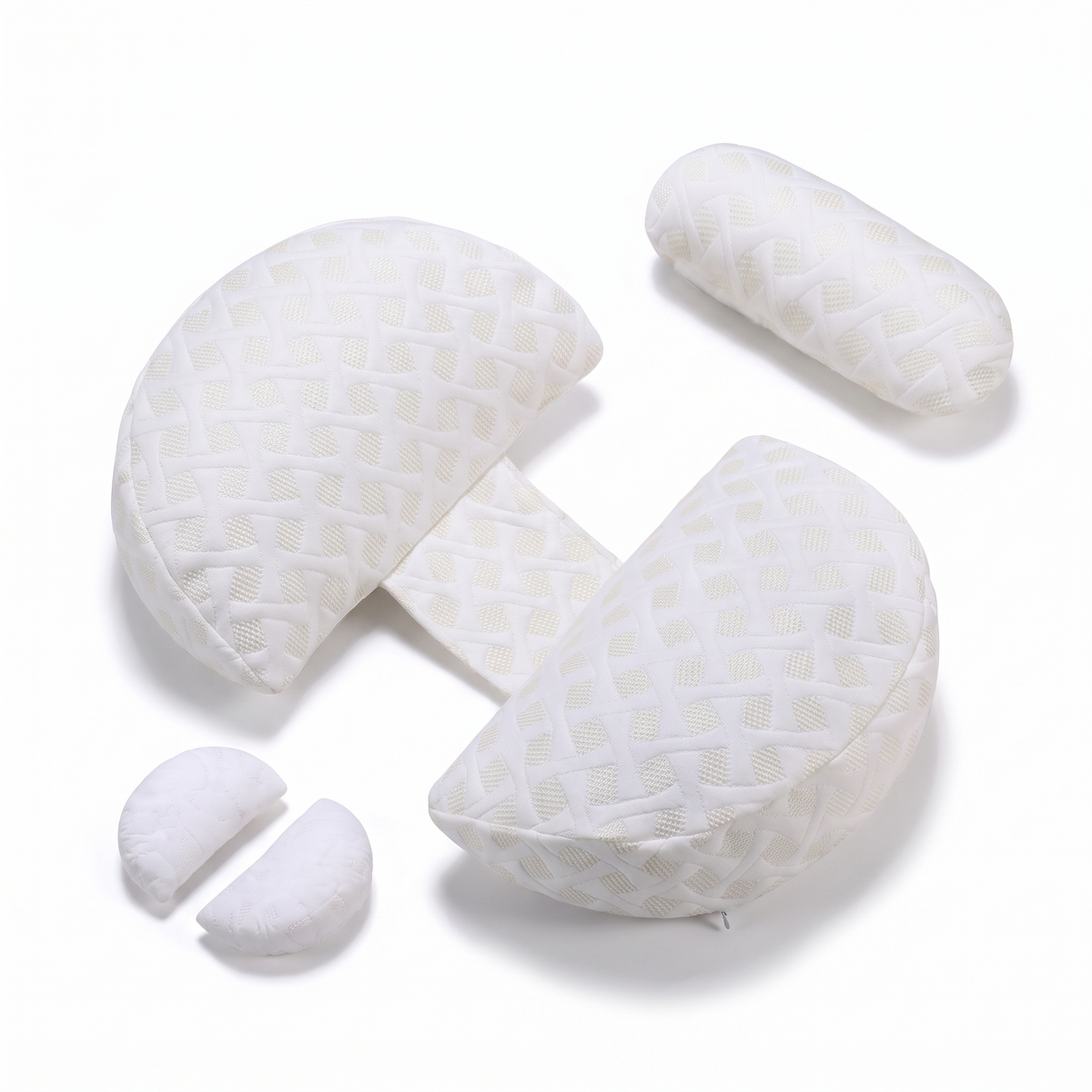 Adjustable Pregnancy Support Pillow for Bump & Back