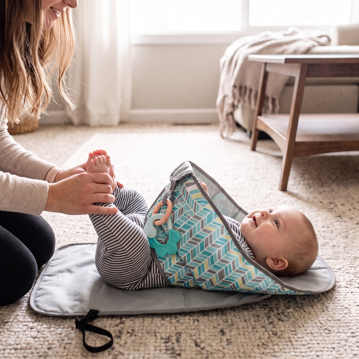 Interactive Baby Changing Mat