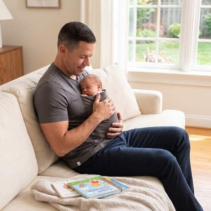 Kangaroo Baby Carrier Shirt with Built In Pouch