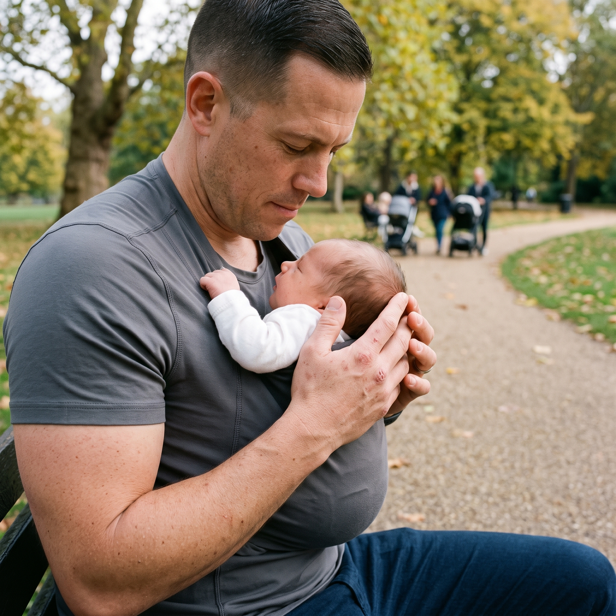 Kangaroo Baby Carrier Shirt with Built In Pouch