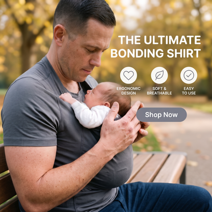 Kangaroo Baby Carrier Shirt with Built In Pouch