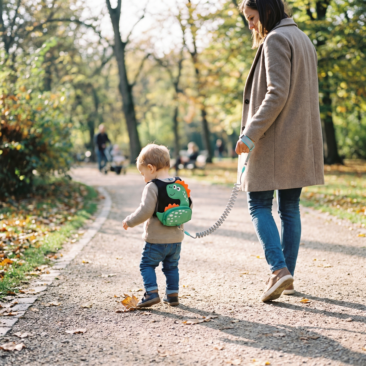 Little Explorer™ – Toddler Walking Harness Backpack & Wrist Link