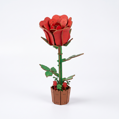 3D Wooden Flower & Plant Puzzle