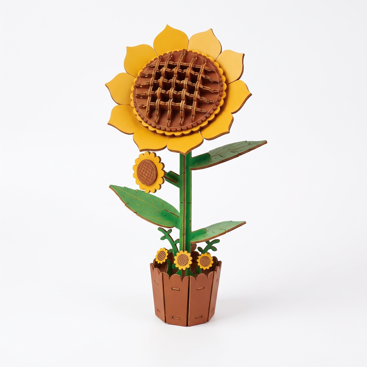 3D Wooden Flower & Plant Puzzle